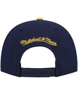 Men's Navy/Gold West Virginia Mountaineers 2-Tone 2.0 Snapback Hat