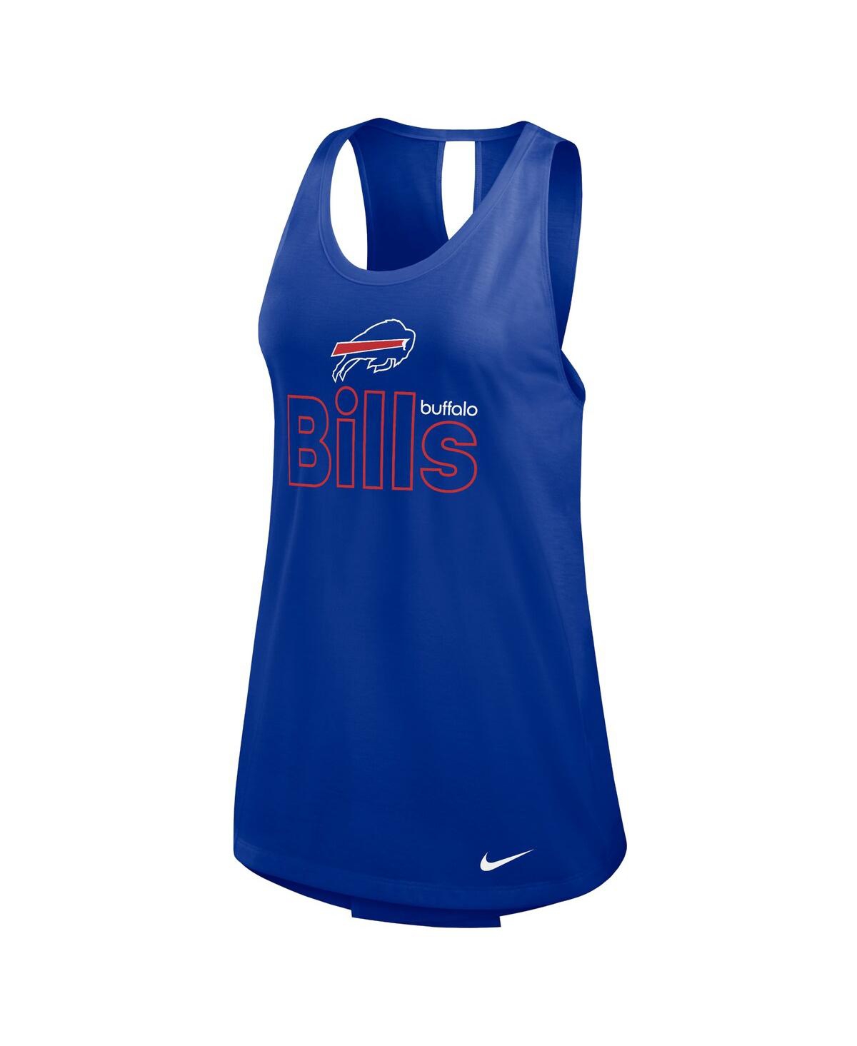 Nike Women's Royal Buffalo Bills Plus Size Performance Tank Top In Royal