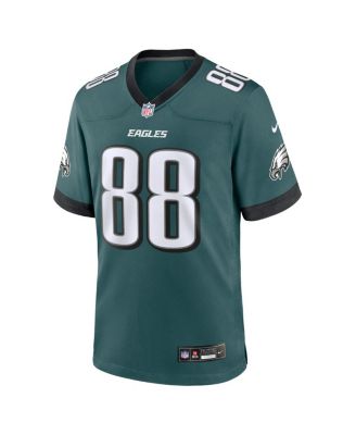 Nike Men's Dallas Goedert Midnight Green Philadelphia Eagles Team Game Jersey