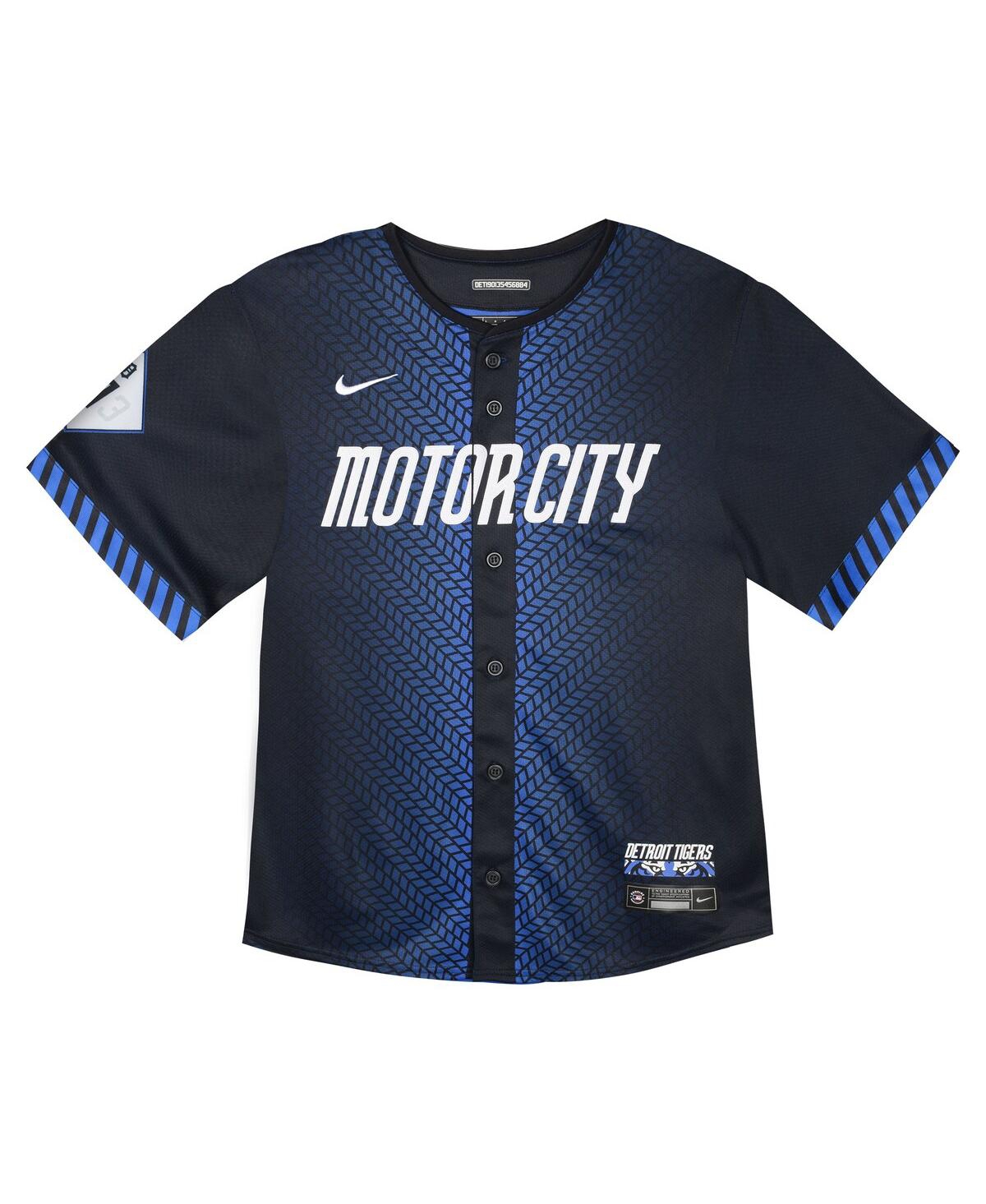 Nike Toddler Javier BaezDetroit Tigers 2024 City Connect Limited Jersey - Navy