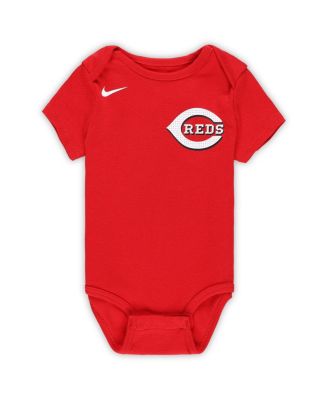 Baby Elly De La Cruz Red Cincinnati Reds Fuse Name Number Bodysuit