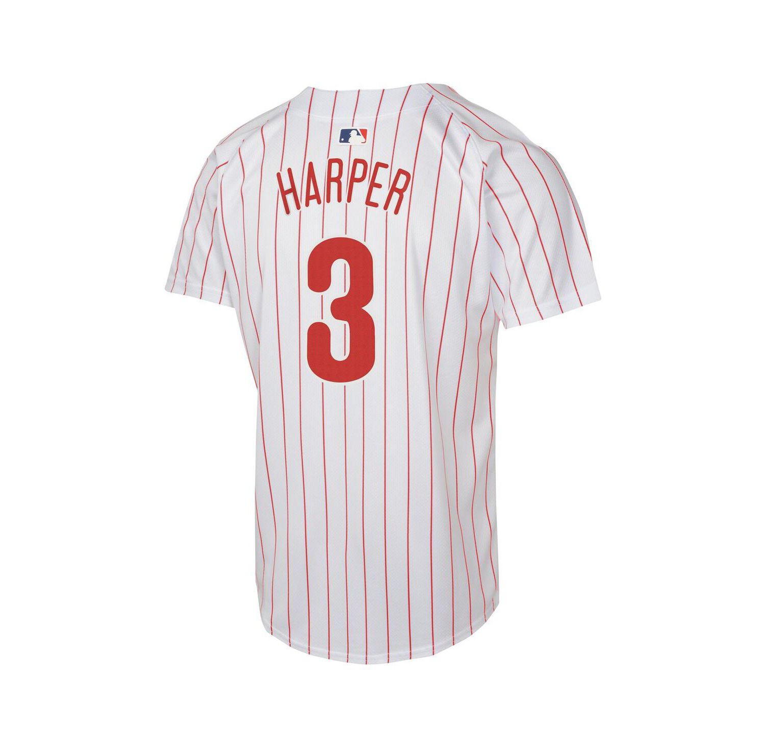 Big Boys and Girls Bryce Harper White Philadelphia Phillies Home Game Player Jersey
