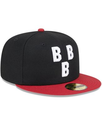 Men's Black Birmingham Barons 2024 Rickwood Classic 59FIFTY Fitted Hat