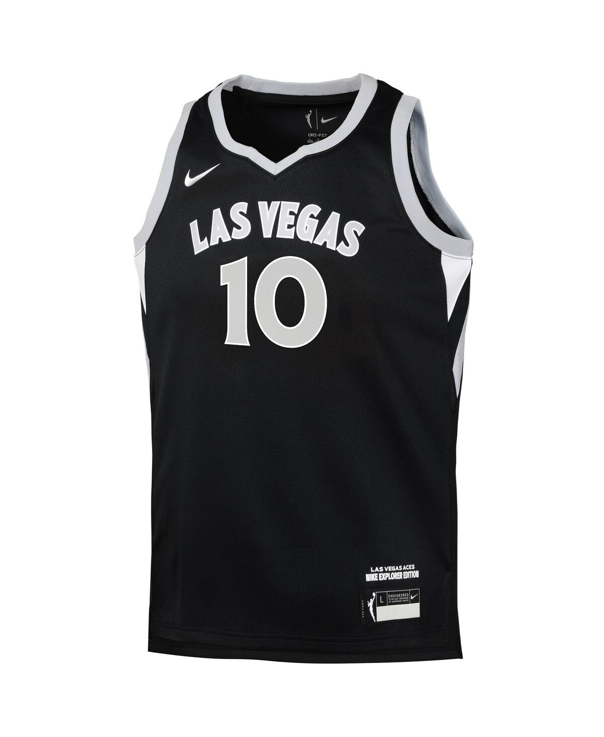 Nike Big Boys and Girls Kelsey PlumLas Vegas Aces Explorer Edition Player Jersey - Black