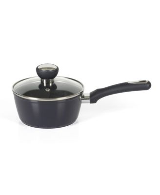 Hawke 14 Piece Aluminum Premium PFA Free Ceramic Nonstick Blue Sapphire Pots and Pans Cookware Set W/ Induction Base