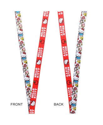 Lanyard with Breakaway Rubber Charm and ID Sleeve