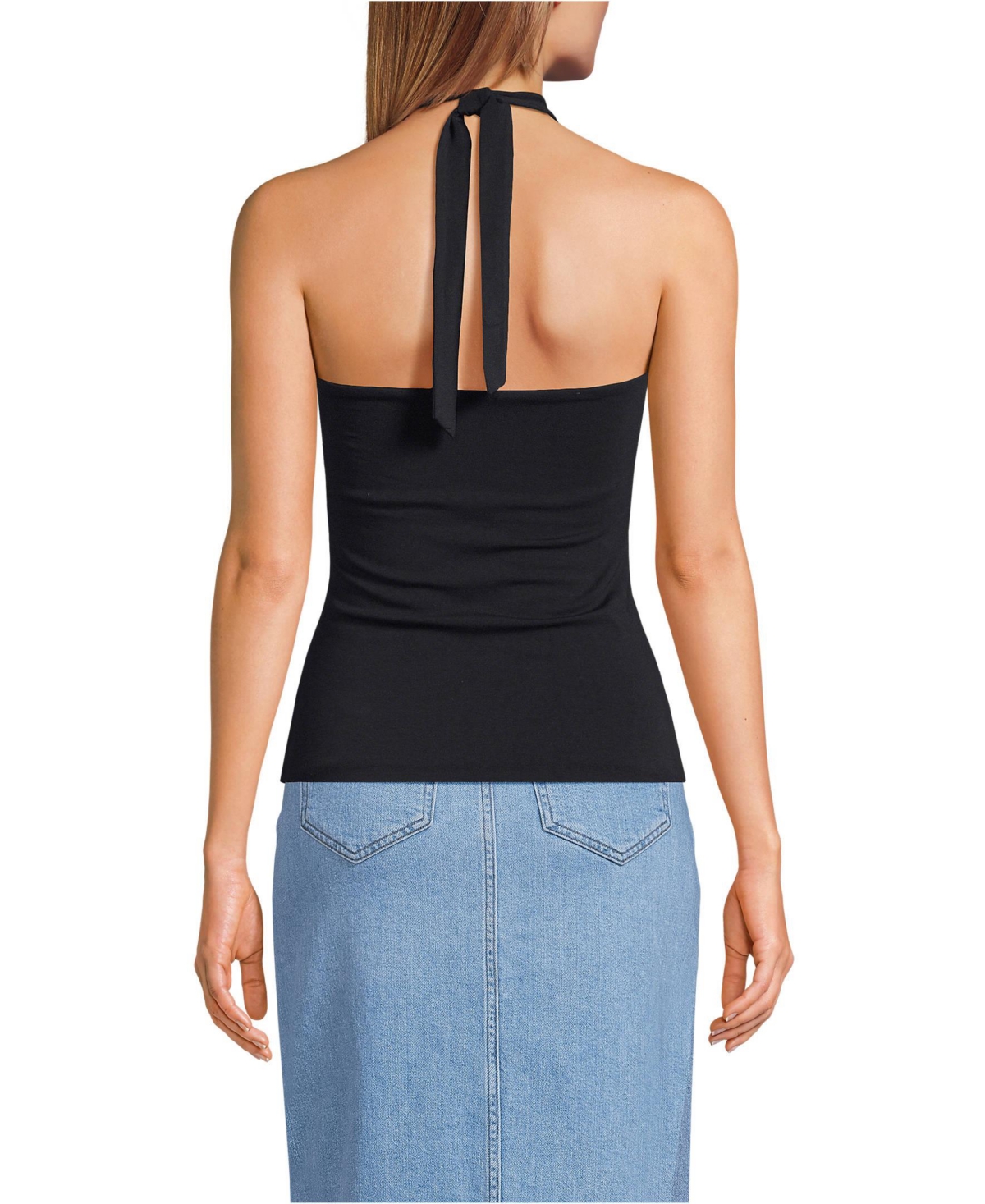 Lands' End Women's Slender Halter Top