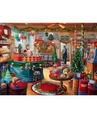 Happy Holidays - Mistletoe Market 300 Piece EZ Grip Jigsaw Puzzle