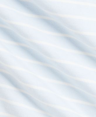 Baby Striped Cotton Jersey Coverall