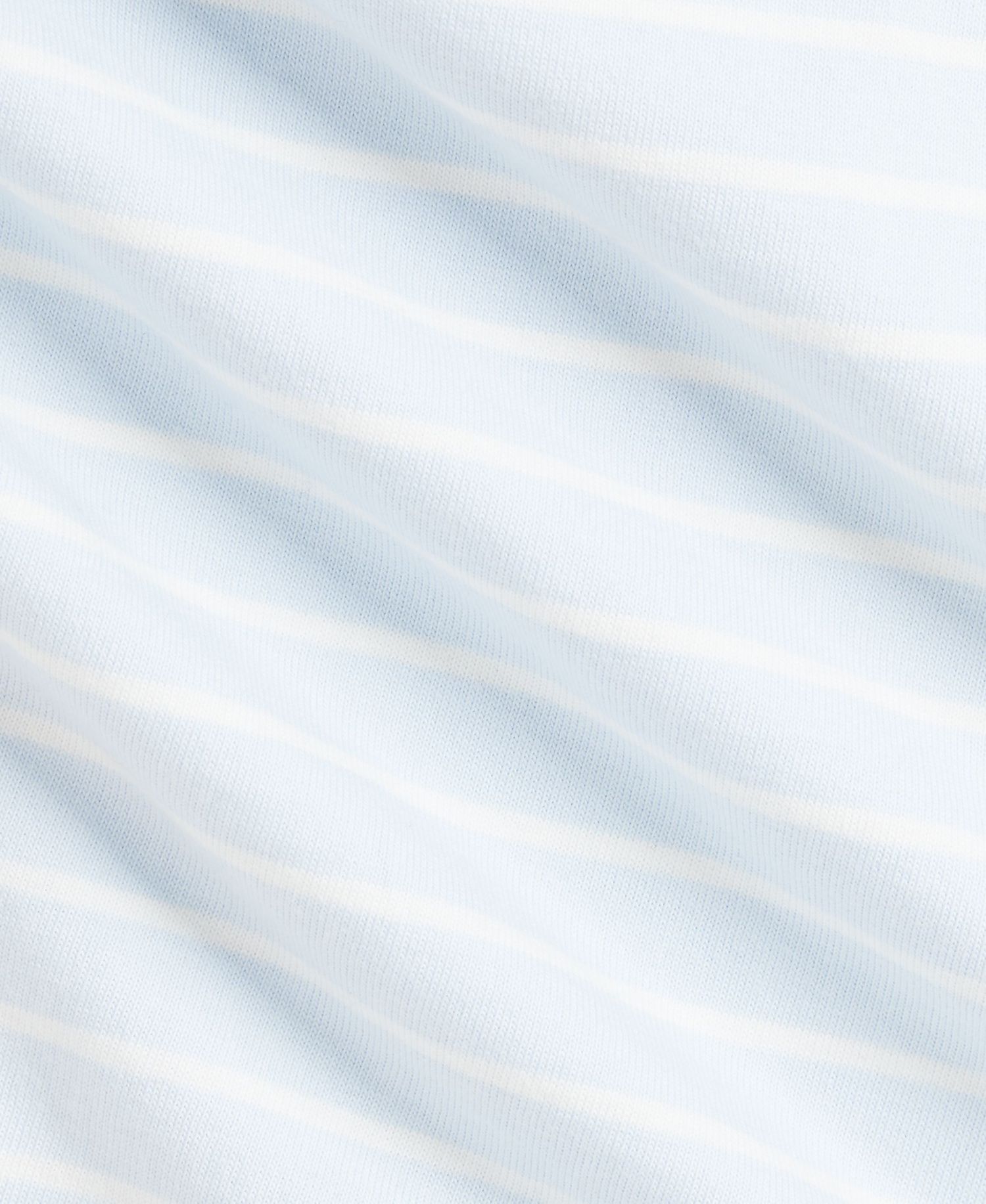Baby Striped Cotton Jersey Coverall