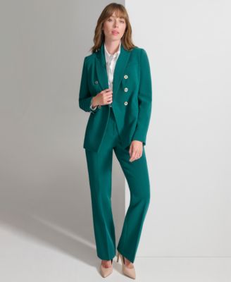 Double Breasted Blazer Cotton Shirt Sutton Pants