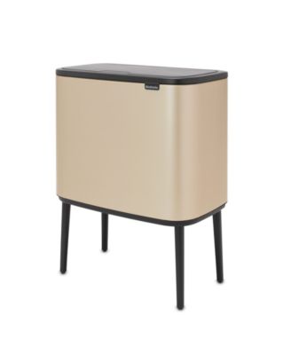 Bo Touch Top Trash Can, 9.5 Gallon