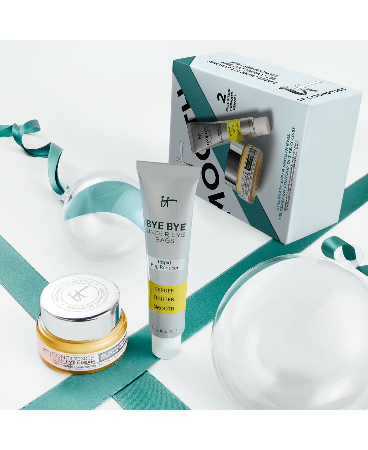 It Cosmetics 2-pc. Celebrate Super Smooth Eyes Skincare Set In No Color