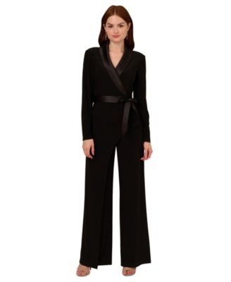 Adrianna papell tuxedo jumpsuit online