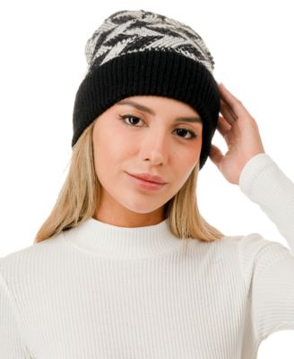 Knit Pattern Beanie