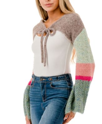 Knit Bolero Shrug Wrap