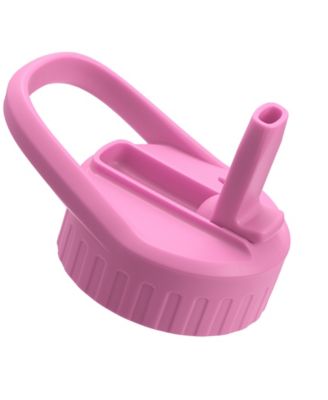 Kids Stainless Steel Water Bottle with Straw Lid, 12oz