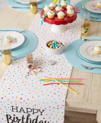 Embellished Reversible Table Runner, 14"x72"