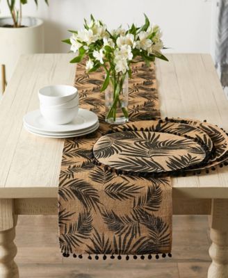 Fern Print Round Placemat Set of 6