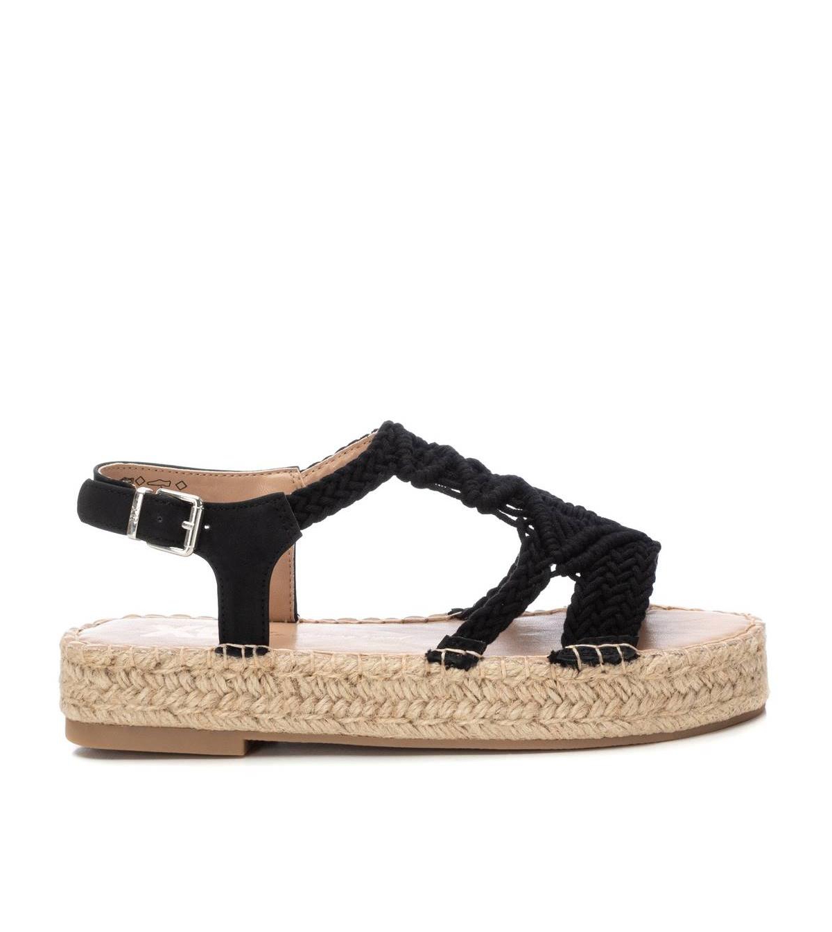 Women's Flat Sandals - Black