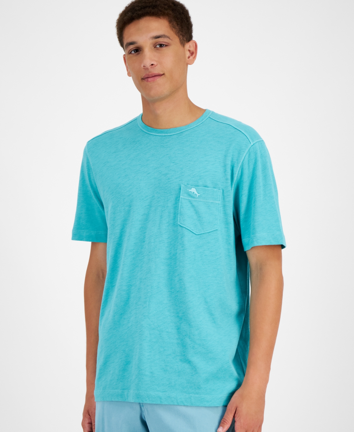 Tommy Bahama Men's Short Sleeve Crewneck Pocket Canal T-Shirt
