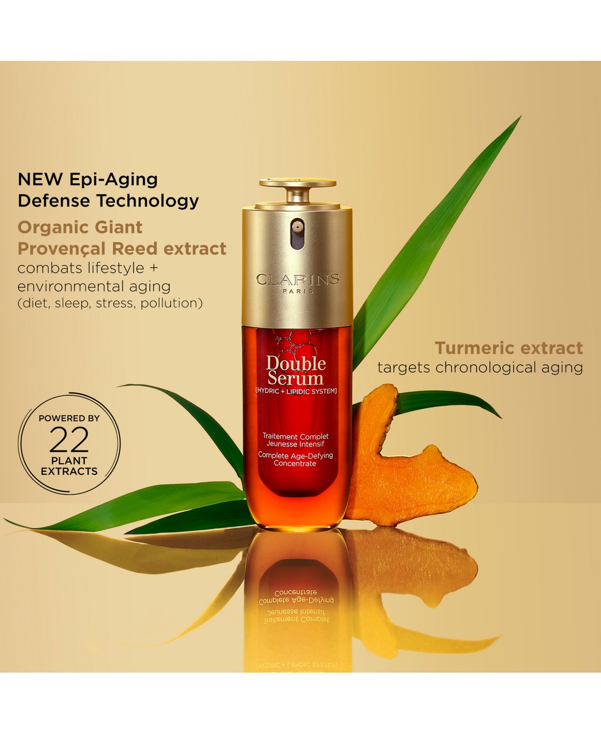 Мужские джинсы Clarins DOUBLE SERUM&reg; To Firm, Smooth, Boost Radiance & Refine Pores — фото 6
