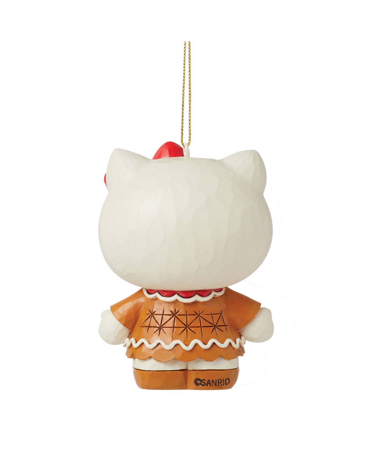 Jim Shore Sanrio Hello Kitty Gingerbread Holiday Ornament In Multi