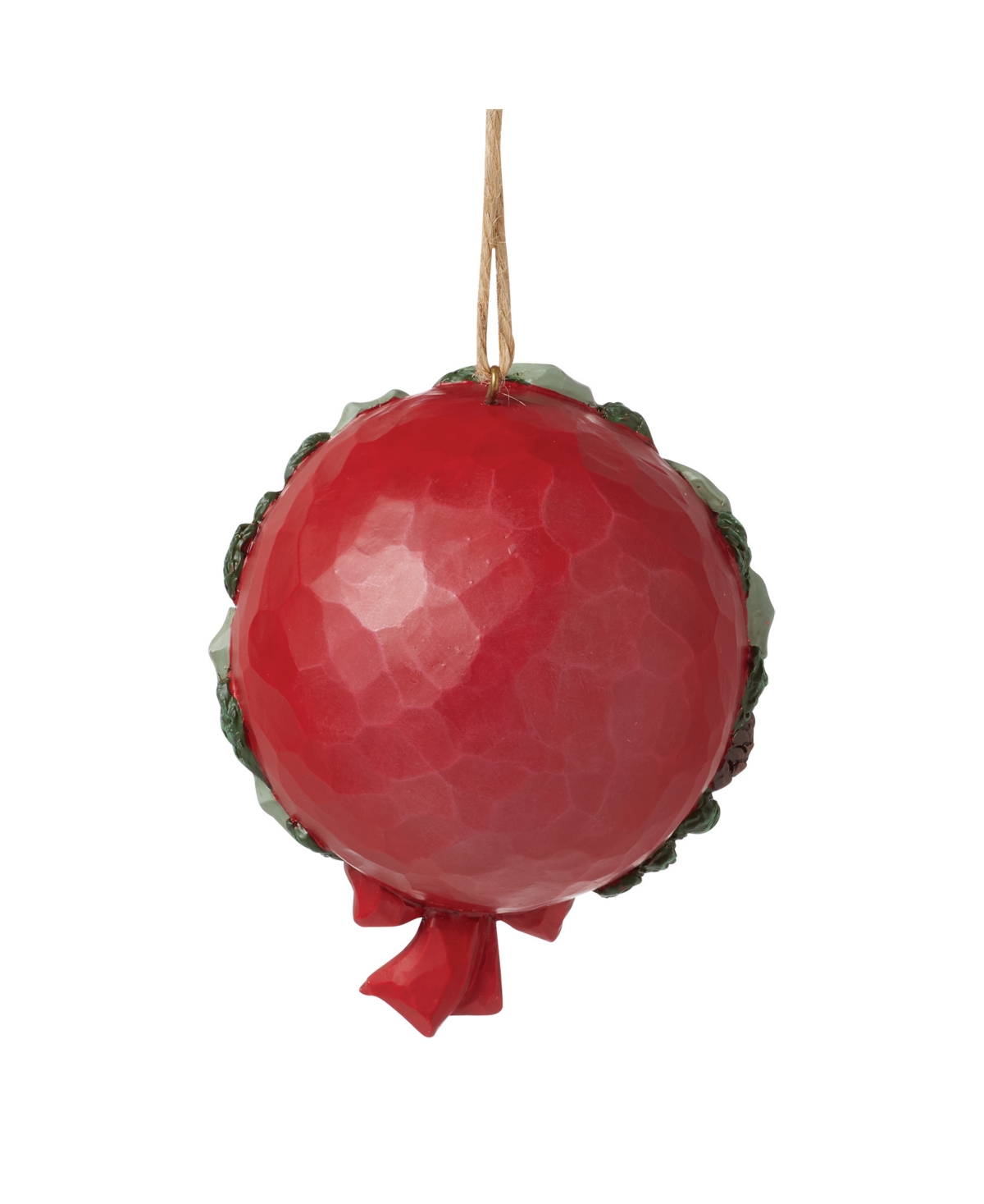 Jim Shore Santa Scene Diorama Ornament In Multi