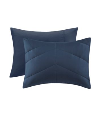 Remy Quilted Chevron 3-Pc. Comforter Set, Full/Queen