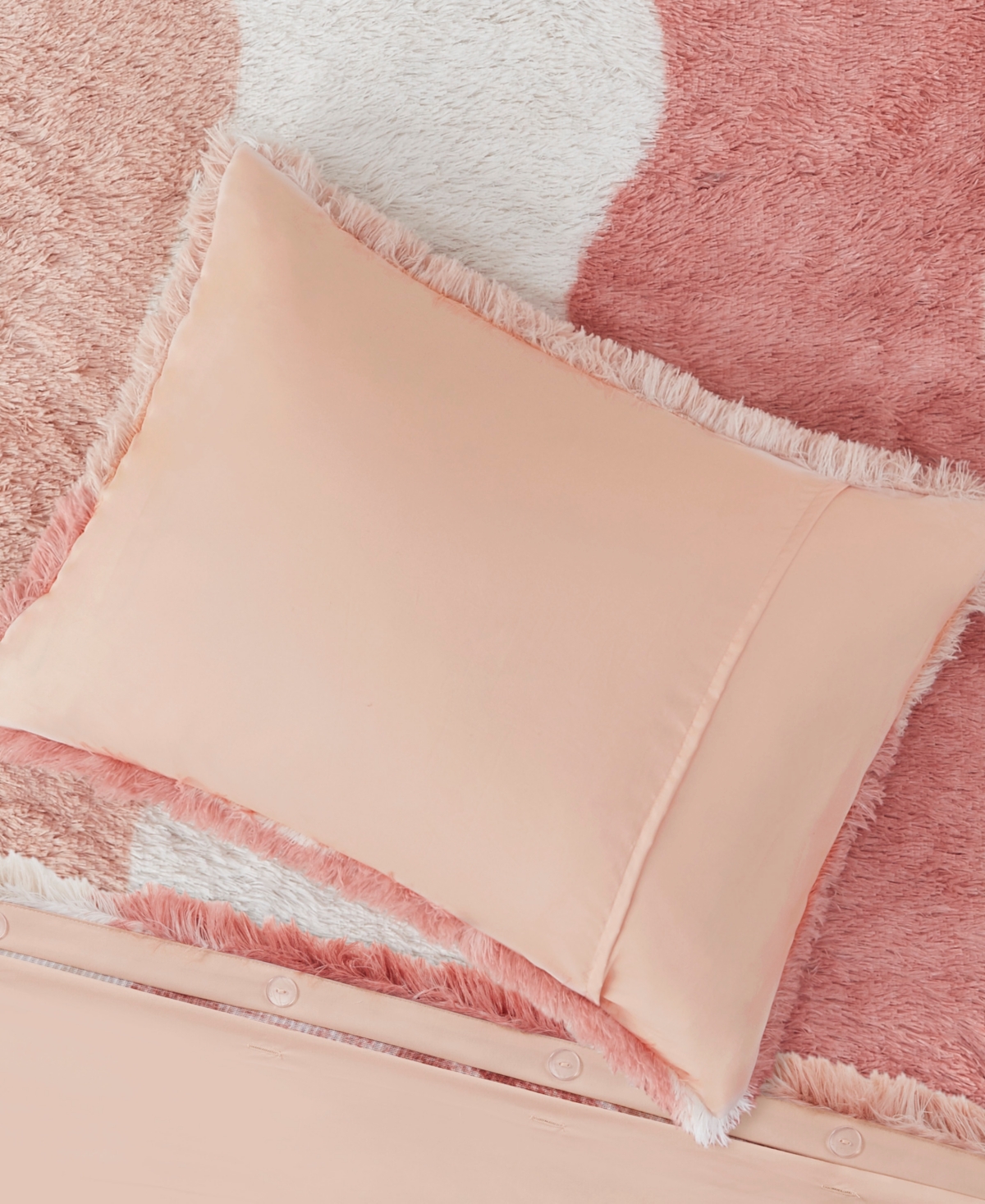 Intelligent Design Cassie Faux Fur 2-Pc. Duvet Cover Set, Twin/Twin Xl