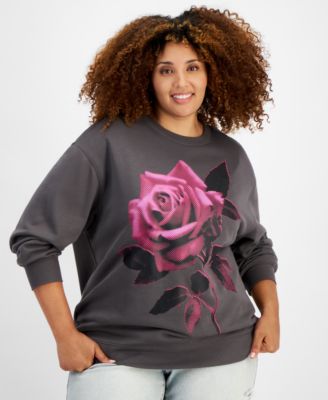 Rose color sweatshirt on sale