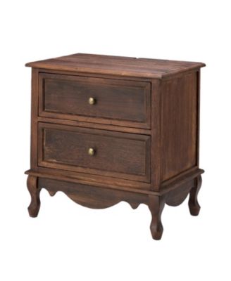 Pallantium Classical 24" Tall 2 - Drawer End Table