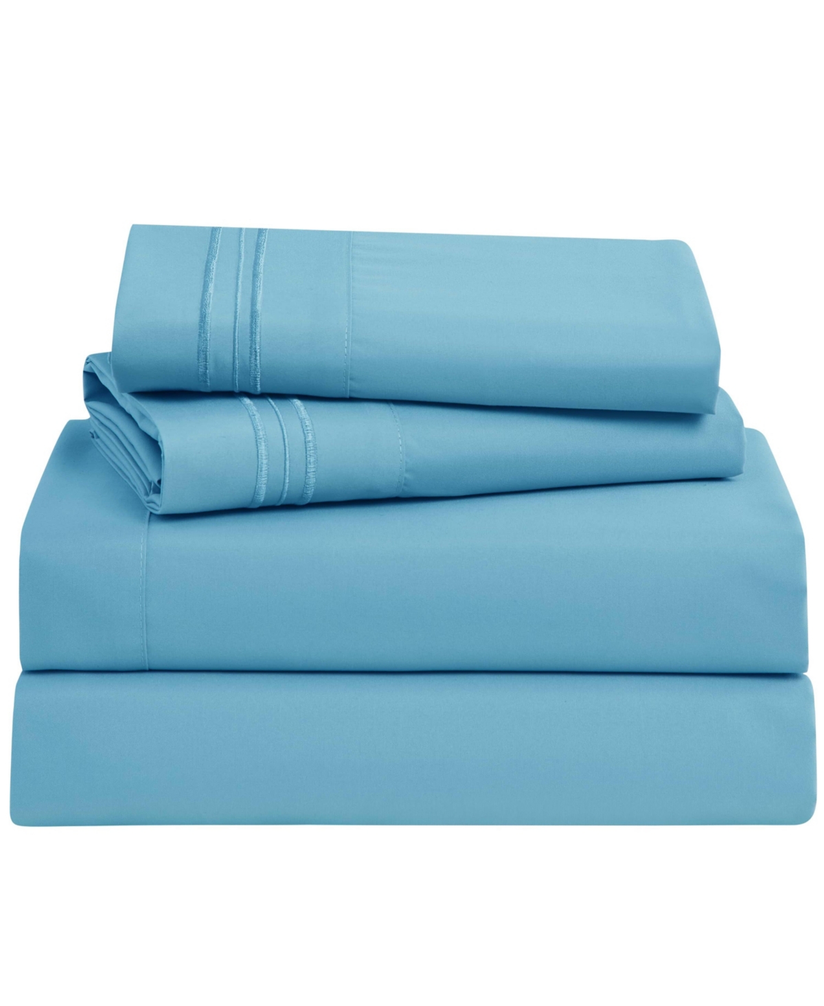 Clara Clark Extra Soft & Breathable 4 Piece Bed Sheet Set -