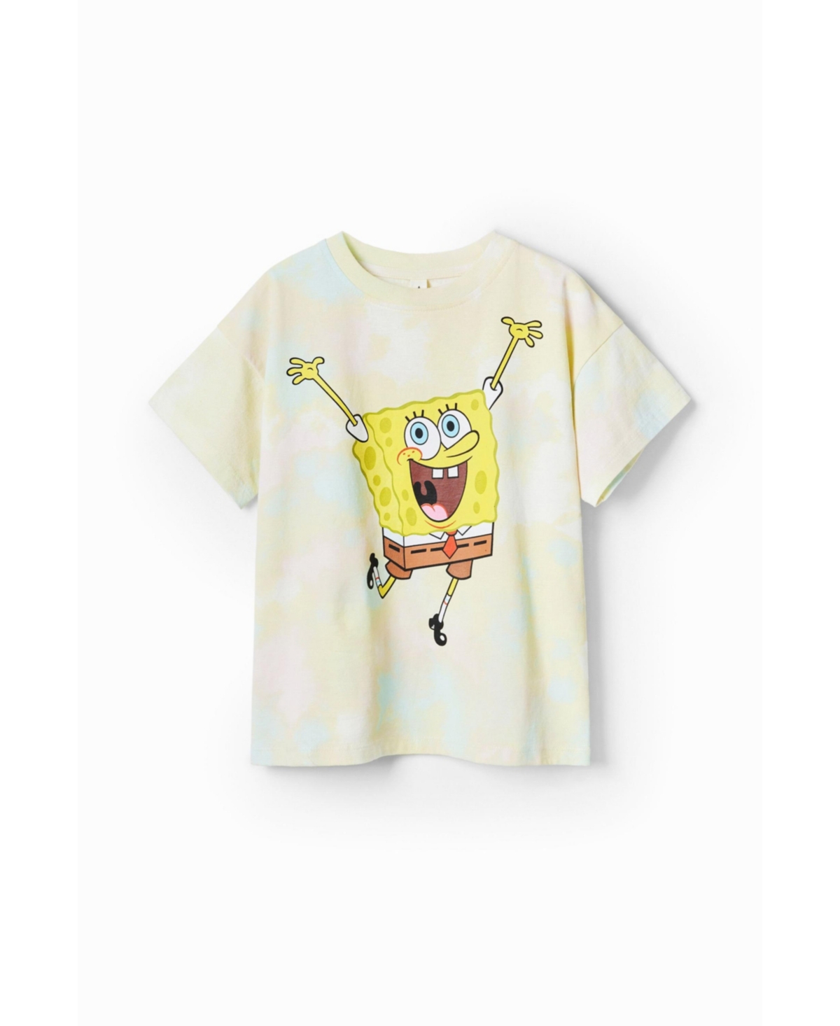 Desigual Girls Girls's Tie-dye SpongeBob T-shirt