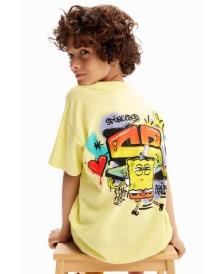 Desigual Boys Boys's SpongeBob graffiti T-shirt - Macy's