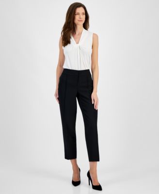 Kasper - Petite Straight-Leg Pants
