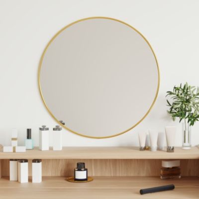 Wall Mirror Gold   19.7" Round