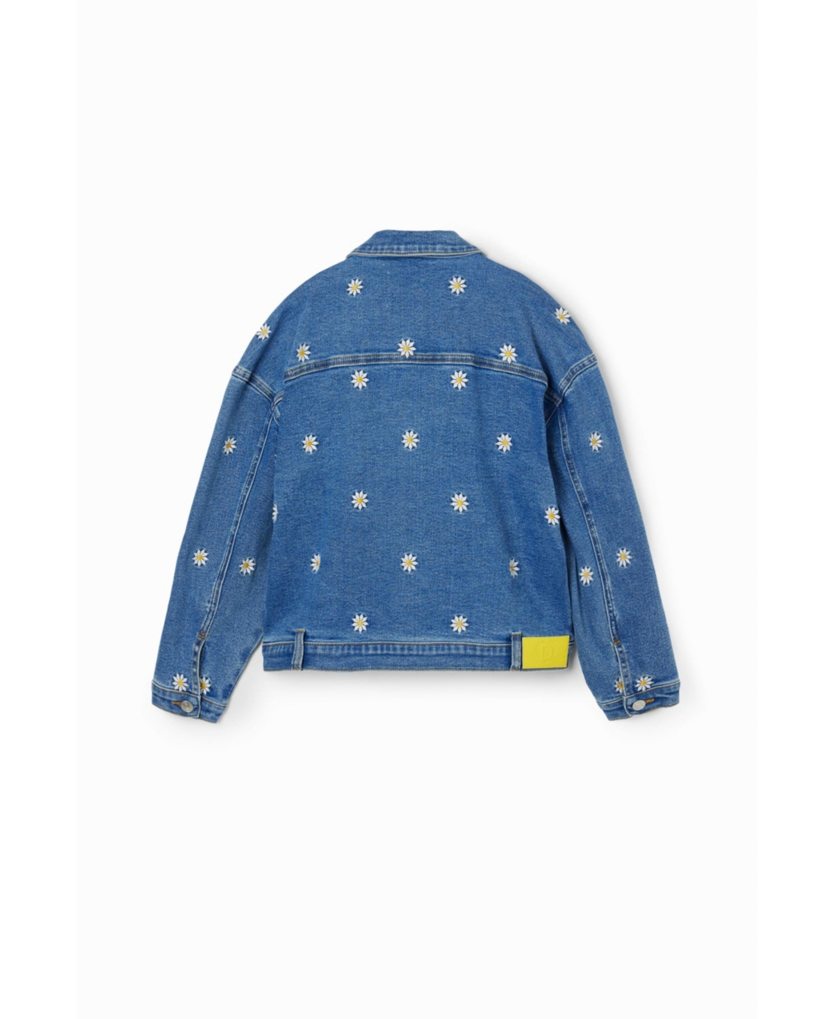 Desigual Girls Girls's Daisy denim trucker jacket