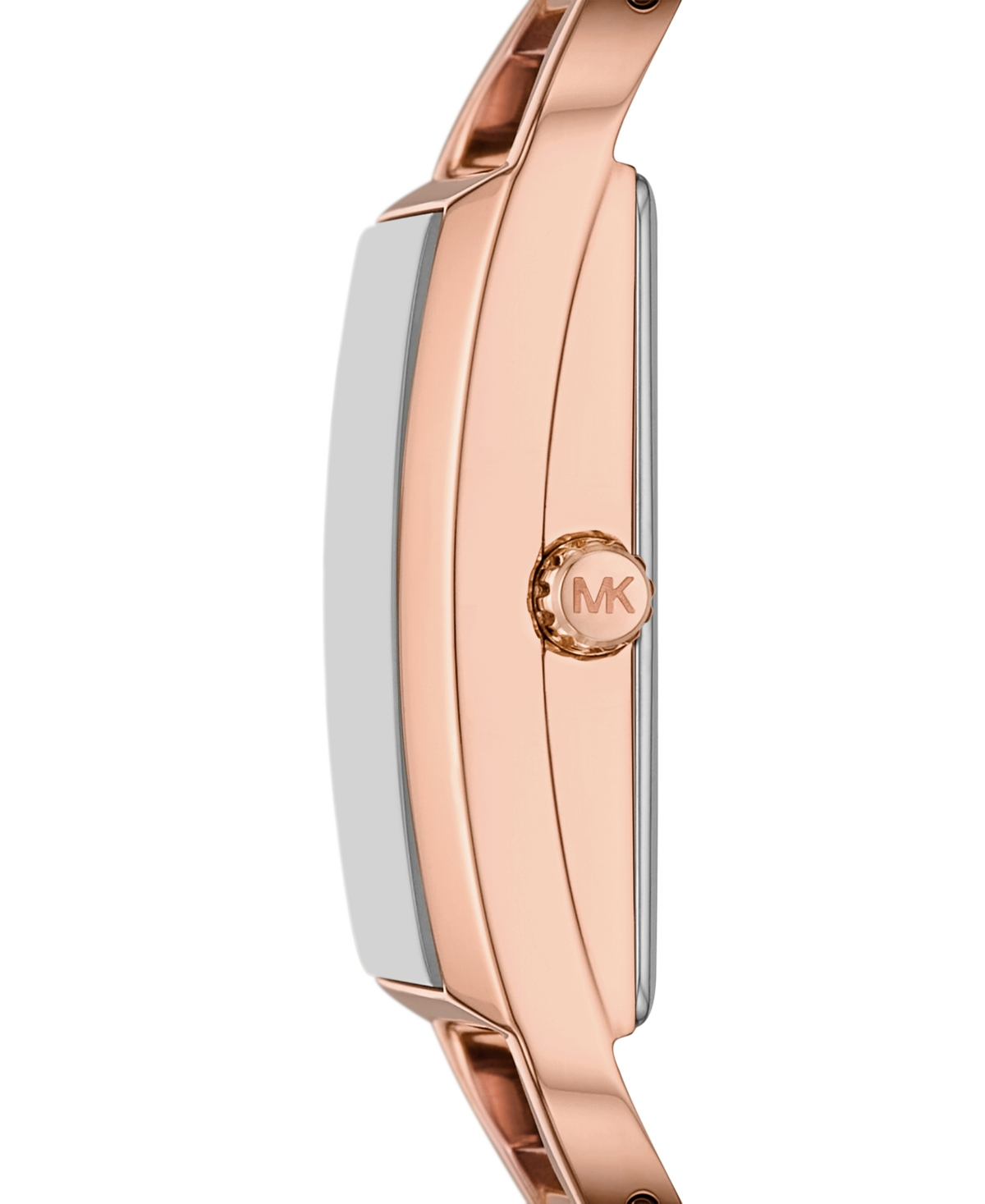 Michael Kors Women's Mk Empire Three-hand Rose Gold-tone Stainless Steel Watch 22mm In Rose Gold-tone