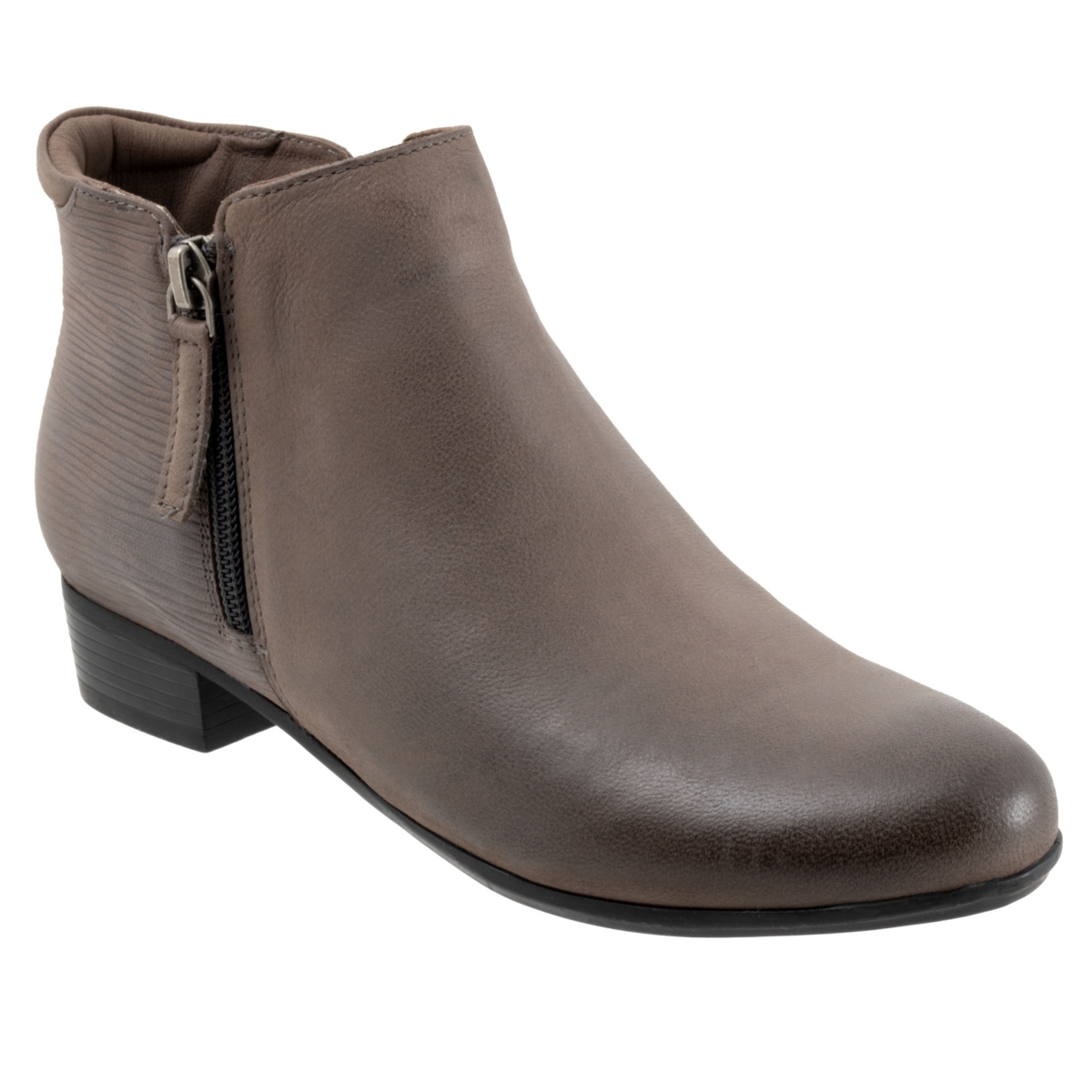 Major Embossed Bootie - Luggage