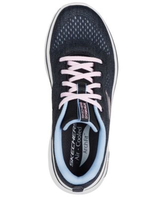 Women's GO WALK Arch Fit 2.0-Vivid Sunset Walking Sneakers from Finish Line