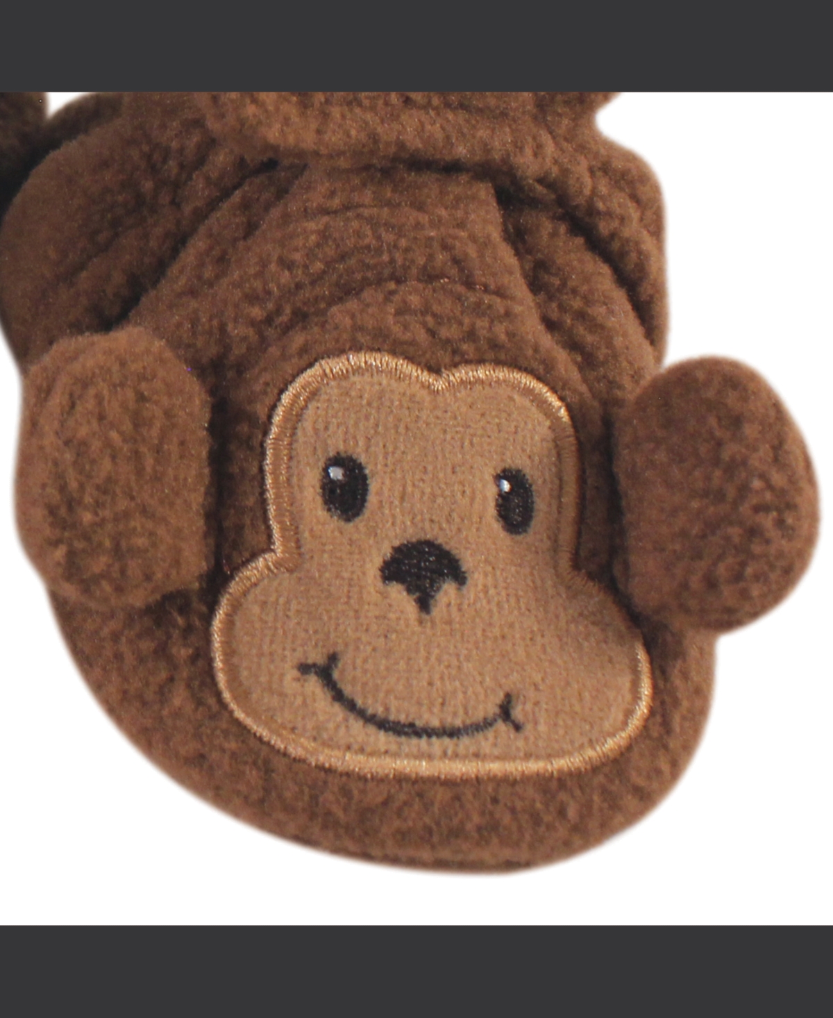 Hudson Baby Baby Boys Hudson Cozy Fleece Booties,- Monkey