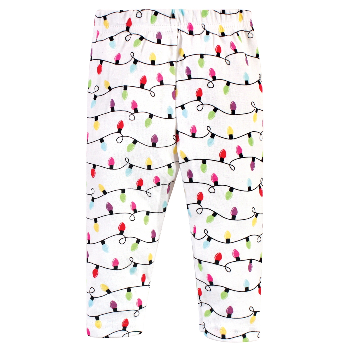 Hudson Baby Baby Girls Cotton Bodysuit, Pant and Shoe 3pc Set, Merry & Bright - Merry  bright