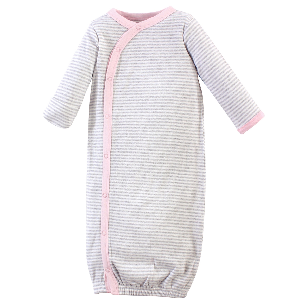 Touched by Nature Baby Girls Natural Cotton Kimono Gowns