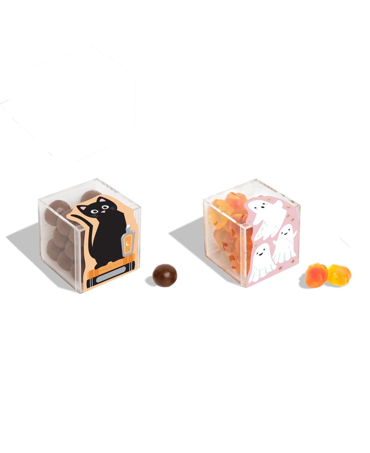 Sugarfina Black Cat Candy 2 Piece Bento Box, Pack of 2