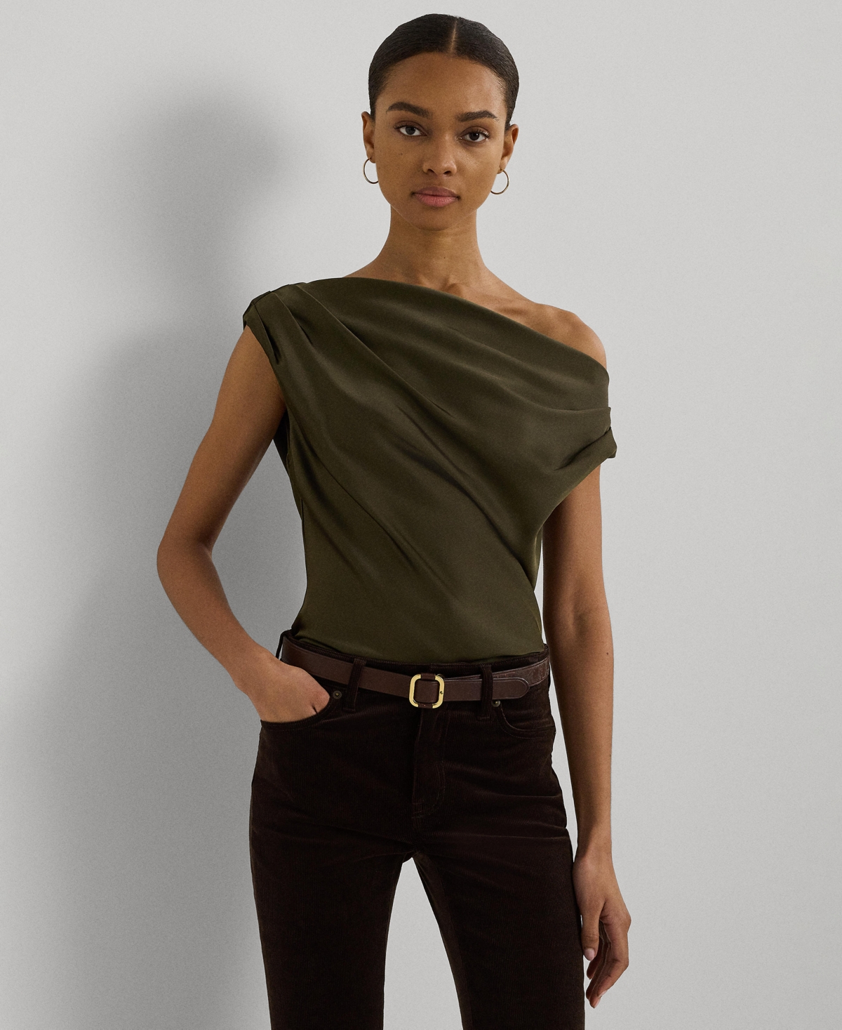 Lauren Ralph Lauren Women's Off-The-Shoulder Top