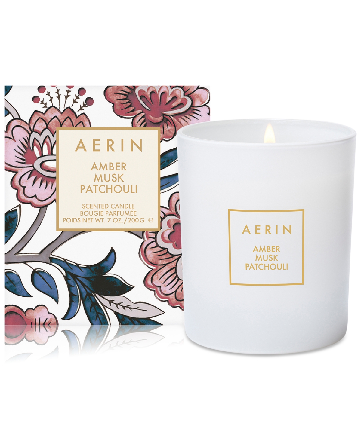 AERIN AMBER MUSK PATCHOULI SCENTED CANDLE, 7 OZ. 