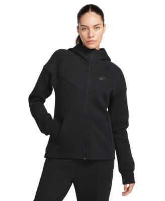 Nike Womens Sportswear Tech Fleece Windrunner Full Zip Hoodie Xs 3x In Black