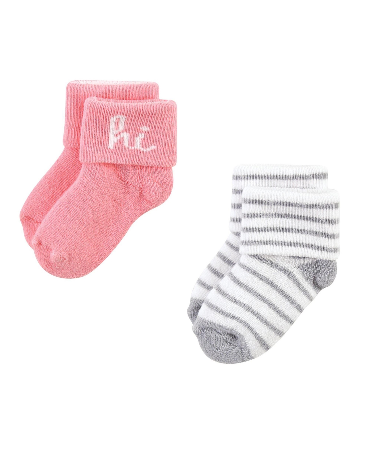 Hudson Baby Baby Girls Grow With Me Socks 12pk, Months - Kitten