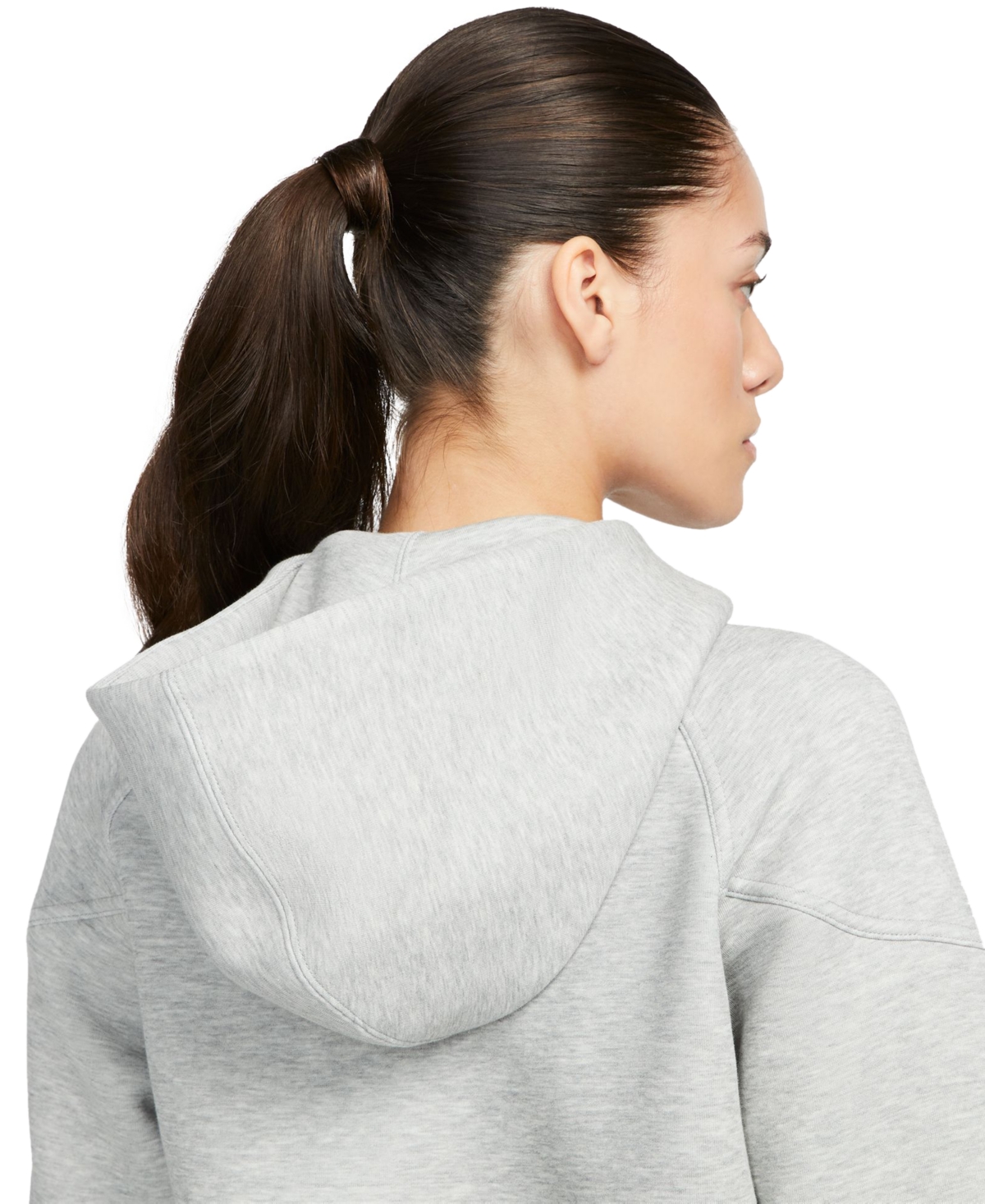 Nike Womens  Nsw Tech Fleece Wr Full-zip Hoodie In Gray